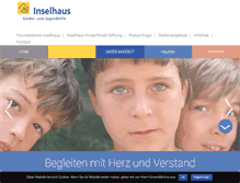 Tablet Screenshot of inselhaus.org